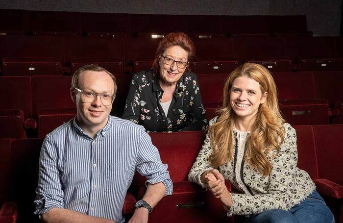 David Doyle, Penny Horner and Stella Powell-Jones – the new leadership team at Jermyn Street Theatre
