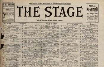 Tensions over the rise of the amateur &ndash; 75 years ago in The Stage