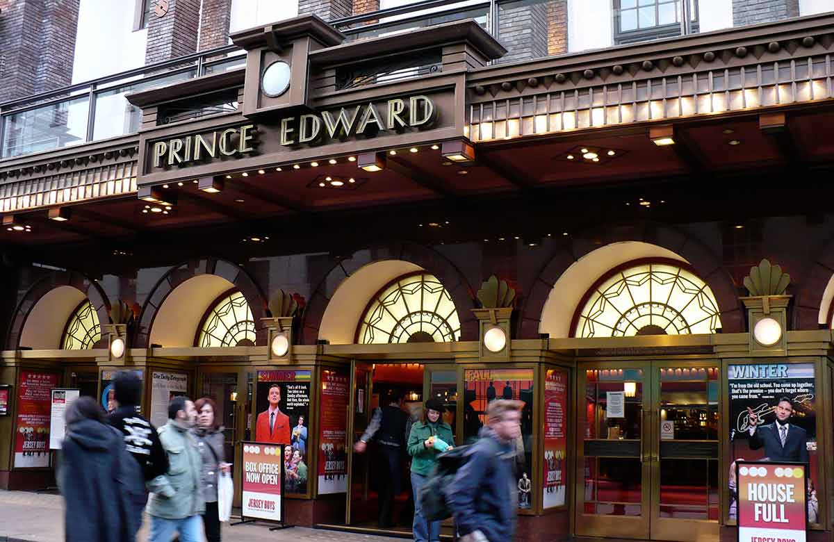 The Prince Edward Theatre, where Hunchback of Notre Dame in Concert is due to open