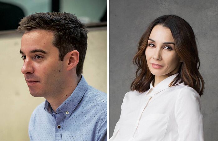 James Graham and Tamara Rojo, both winners at the 2022 South Bank Sky Arts Awards. Photos: Marc Brenner/Karolina Kuras