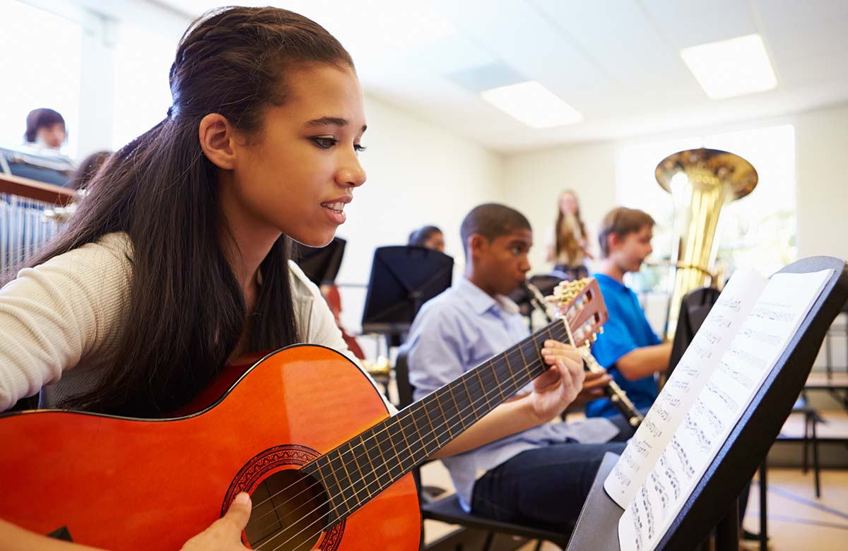 The report warns that many young people in England are being denied access to good quality music education in schools. Photo: Shutterstock