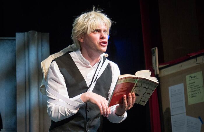 Harry Kershaw in Boris the Third at Pleasance Courtyard, Edinburgh. Photo: Carla Joy Evans