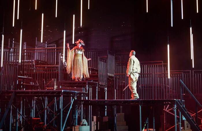 A scene from Siegfried at Hackney Empire, London. Photo: Alex Brenner