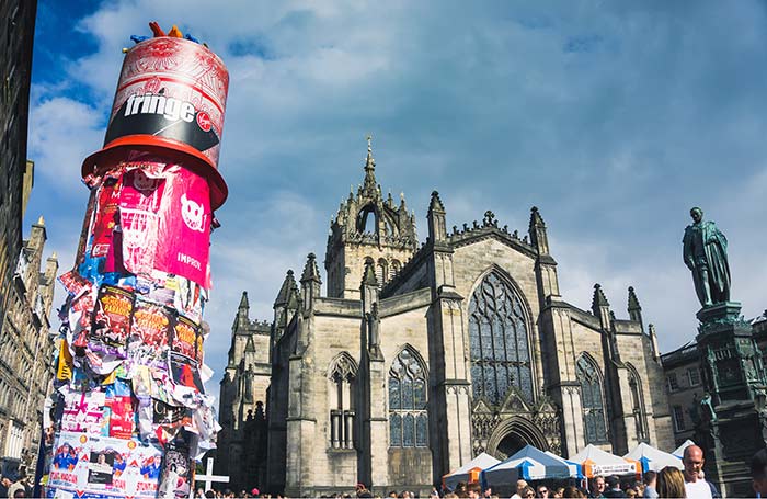 Edinburgh Festival Fringe. Photo: Shutterstock