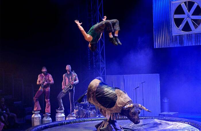 Cirque Alfonse: Animal at Underbelly Circus Hub, Edinburgh. Photo: Ian Georgeson