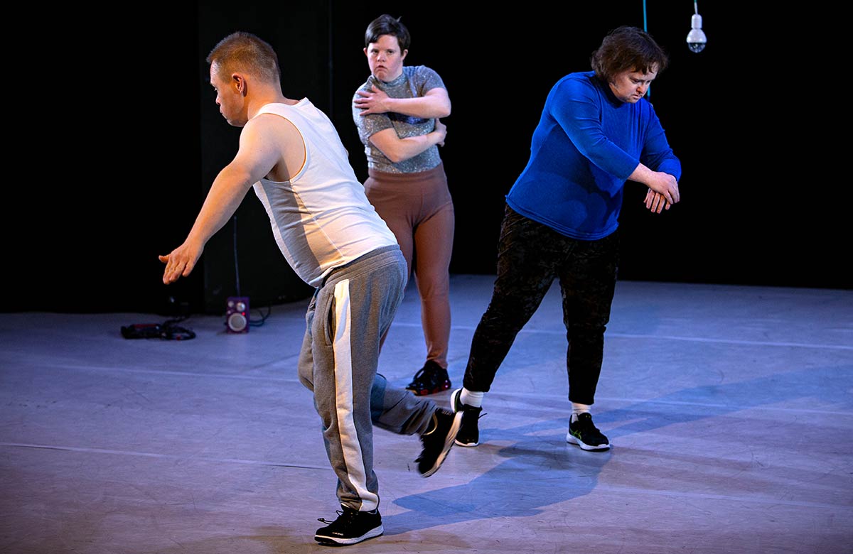 Maria Lahti, Jarmo Patana and Sanna Tornikoski in Kvartetto at Summerhall, Edinburgh
