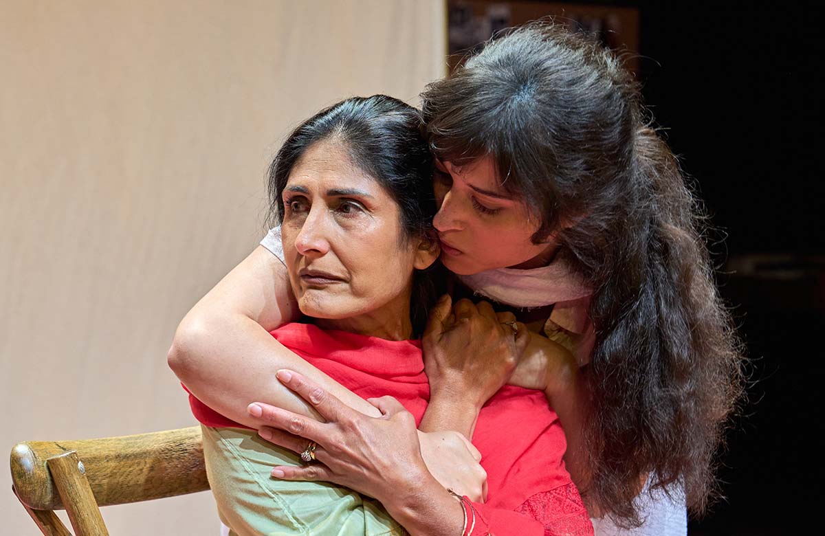 Renu Brindle and Sujaya Dasgupta in Silence at London's Donmar Warehouse. Photo: Manuel Harlan