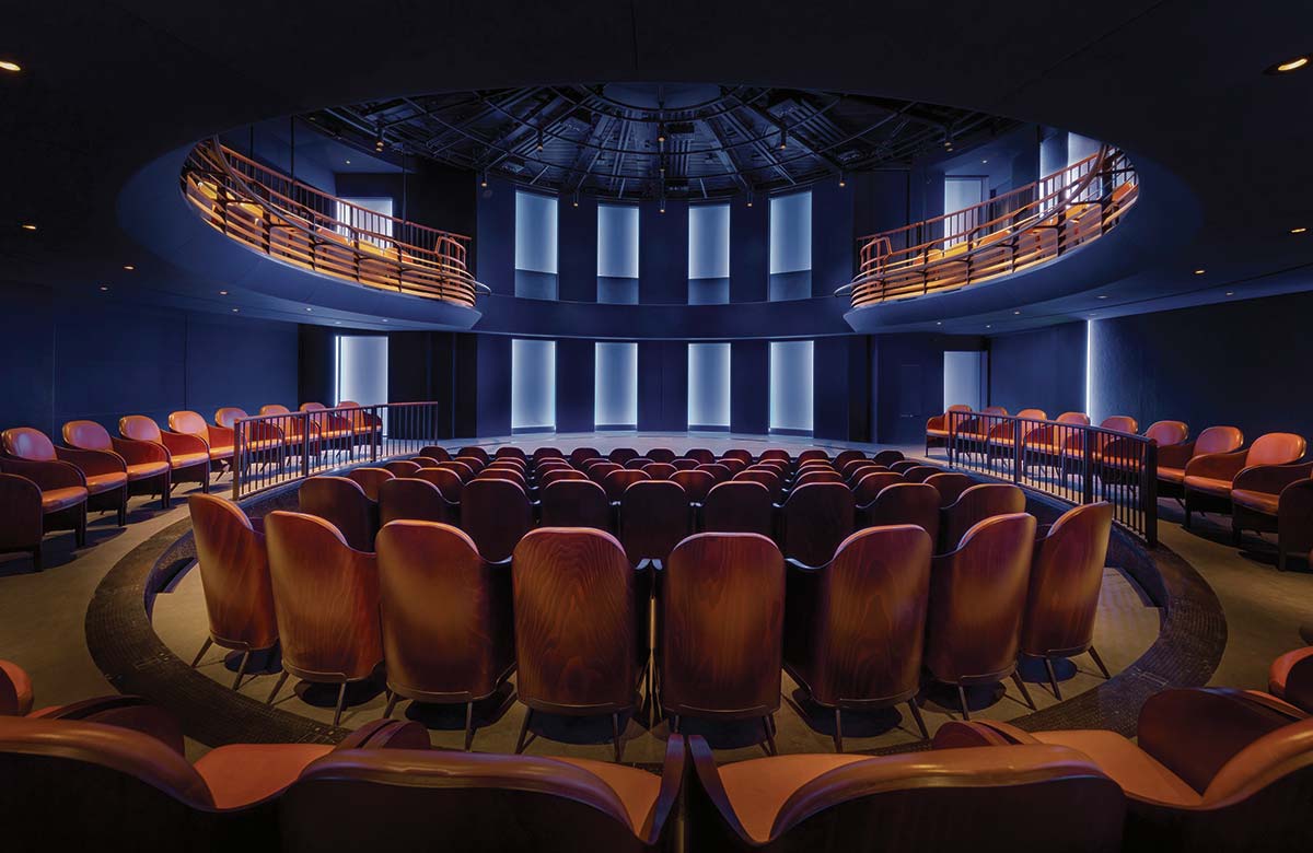 Boulevard Theatre auditorium. Photo: Tom Lee