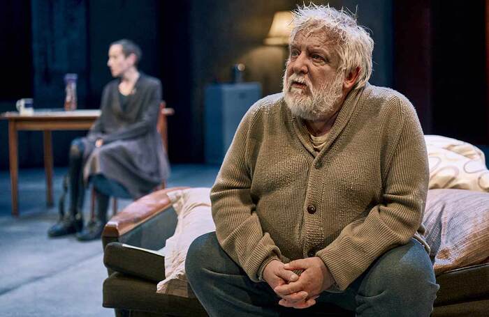 Simon Russell Beale in John Gabriel Borkman at Bridge Theatre, London. Photo: Manuel Harlan