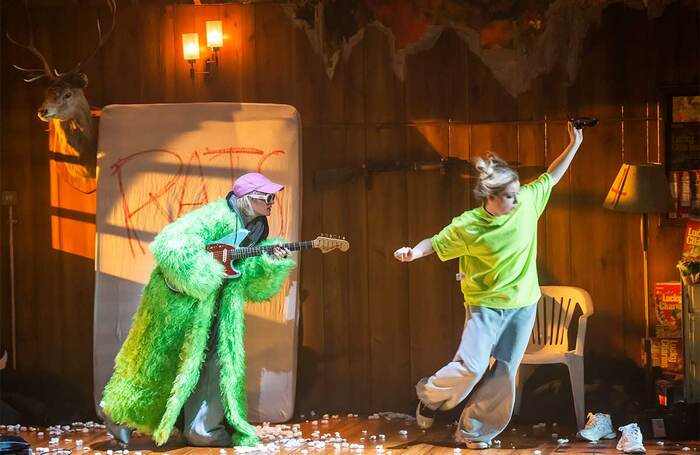 Agathe Rousselle and Patricia Auchterlonie in Last Days at Linbury Theatre, Royal Opera House, London. Photo: Tristram Kenton