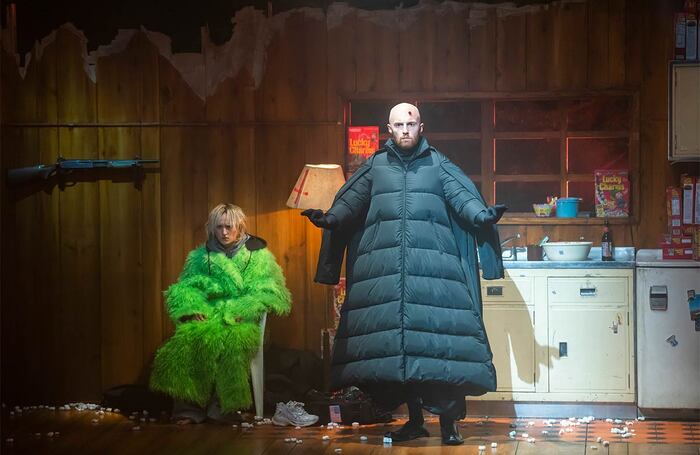 Agathe Rousselle and Edmund Danon in Last Days at Linbury Theatre, Royal Opera House, London. Photo: Tristram Kenton