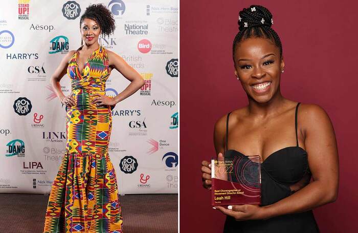 Dance teacher Angeline Bell and choreographer Leah Hill are among those who spoke about representation at the Black British Theatre Awards 2022. Photo: Getty Images Dance teacher Angeline Bell and choreographer Leah Hill are among those who spoke about representation at the Black British Theatre Awards 2022. Photo: Getty Images