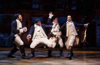Hamilton's secondary stage licensing rights acquired by Concord Theatricals