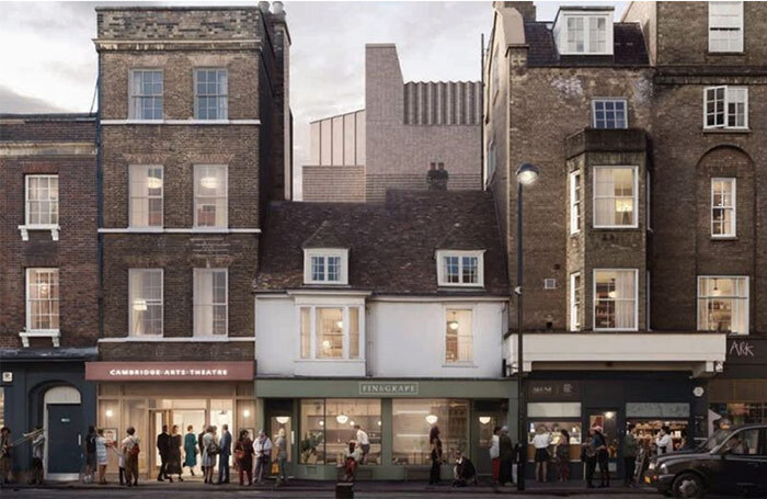 Artist's impression of the planned extension. Photo: Cambridge Arts Theatre