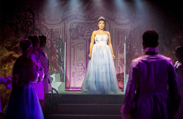 Grace Mount in Cinderella at Hope Mill Theatre, Manchester. Photo: Pamela Raith