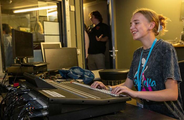 Young technicians backstage. Photo: JCM Photography