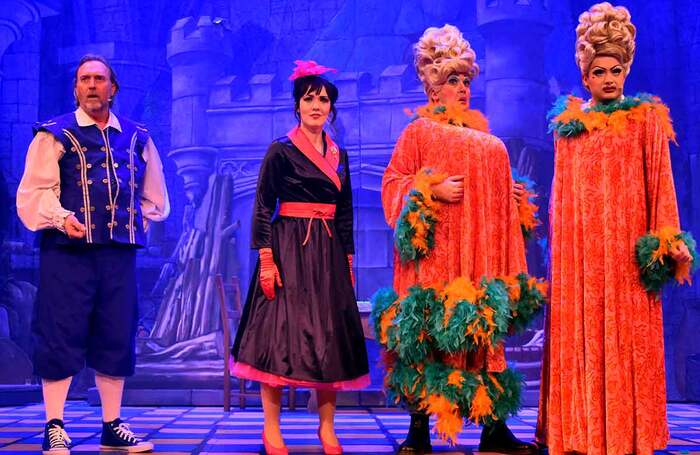 A scene from Cinderella at Princes Hall, Aldershot