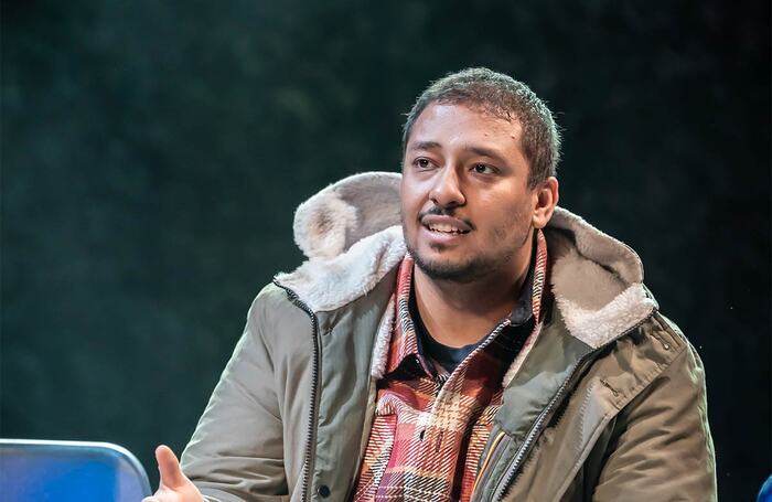 Irfan Shamji in Sons of the Prophet at Hampstead Theatre, London. Photo: Marc Brenner