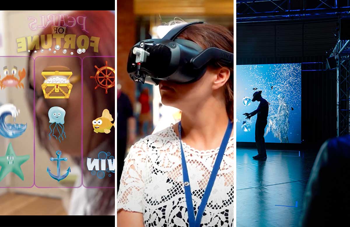 Dante Or Die's Odds On, Derby Theatre's Odyssey project, Megaverse's SURGE project. Photos: Dante Or Die/Plus One/Derby Theatre Dante Or Die's Odds On, Derby Theatre's Odyssey project, Megaverse's SURGE project. Photos: Dante Or Die/Plus One/Derby Theatre