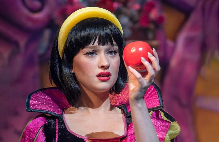 Francesca Ross in Snow White and the Seven Dwarfs at Festival Theatre, Edinburgh. Photo: Douglas Robertson