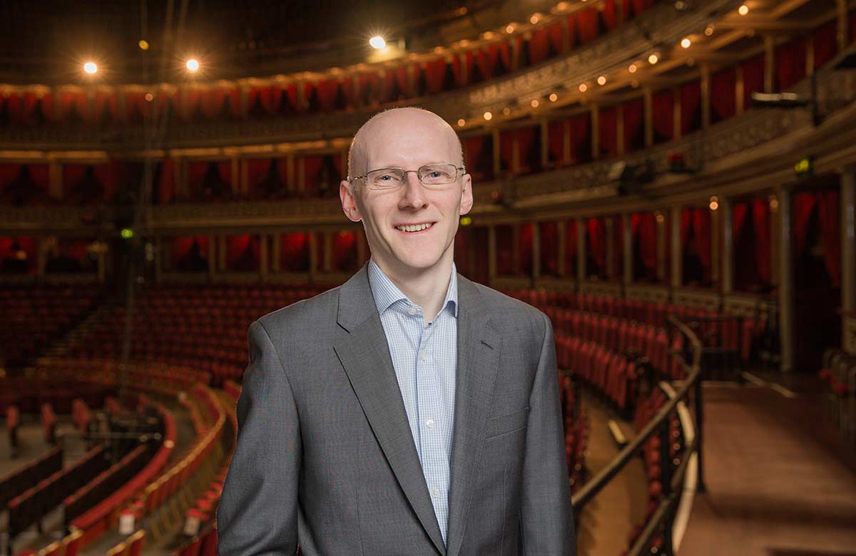 James Ainscough. Photo: Royal Albert Hall James Ainscough. Photo: Royal Albert Hall