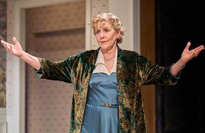 Patricia Hodge in Watch on the Rhine at the Donmar Warehouse, London. Photo: Manuel Harlan