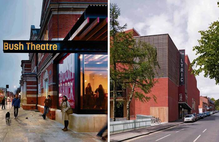 London's Bush Theatre and the Lyric Theatre, Belfast – joint winners of Theatre of the Year at The Stage Awards 2023