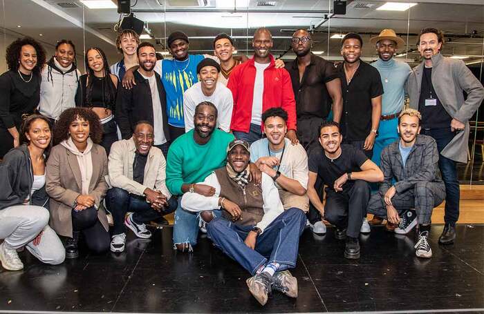 Full cast of Ain't Too Proud. Photo: Craig Sugden