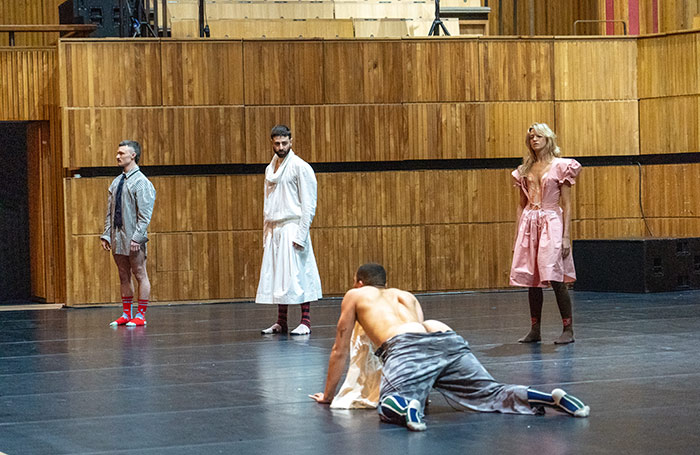 A scene from Holly Blakey's Cowpuncher My Ass at Royal Festival Hall, London. Photo: Arnaud Mbaki