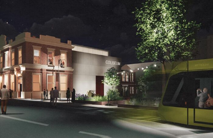 Rendering of new Oldham theatre, which, at £24 million, will be built in 2024. Photo: Oldham Council