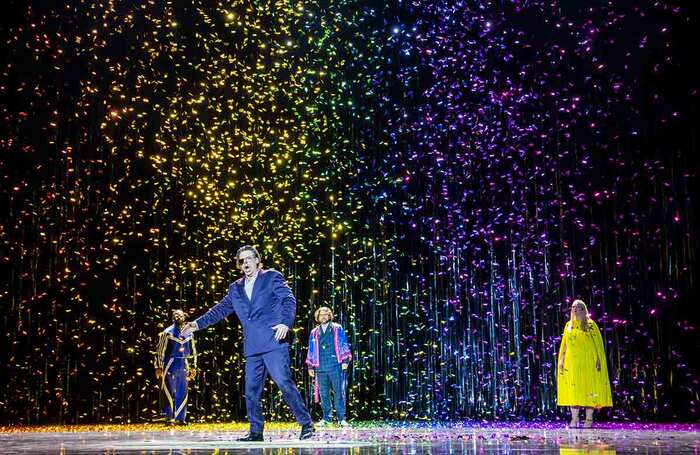 A scene from The Rhinegold London Coliseum. Photo: Tristram Kenton A scene from The Rhinegold London Coliseum. Photo: Tristram Kenton