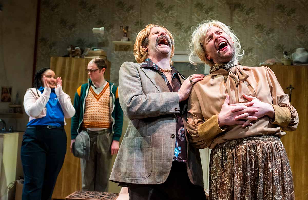 The Walworth Farce Review At Southwark Playhouse Elephant London By Enda Walsh