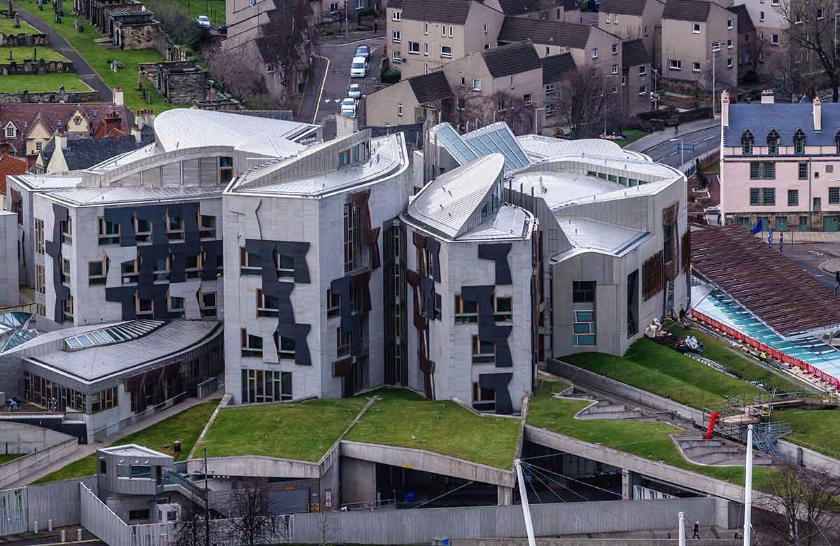 Holyrood, Edinburgh. Photo: Shutterstock