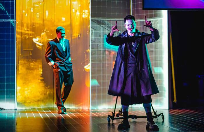 Benjamin Westerby and Stefan Chanyaem in Macbeth at Dukes Theatre, Lancaster. Photo: Ed Waring Benjamin Westerby and Stefan Chanyaem in Macbeth at Dukes Theatre, Lancaster. Photo: Ed Waring