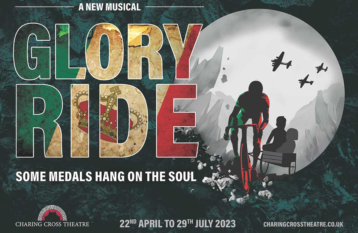 World premiere of musical Glory Ride to open at Charing Cross Theatre