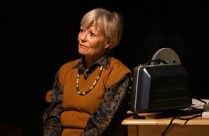 Annabel Leventon in The Journey to Venice at Finborough Theatre, London. Photo: Simon Annand