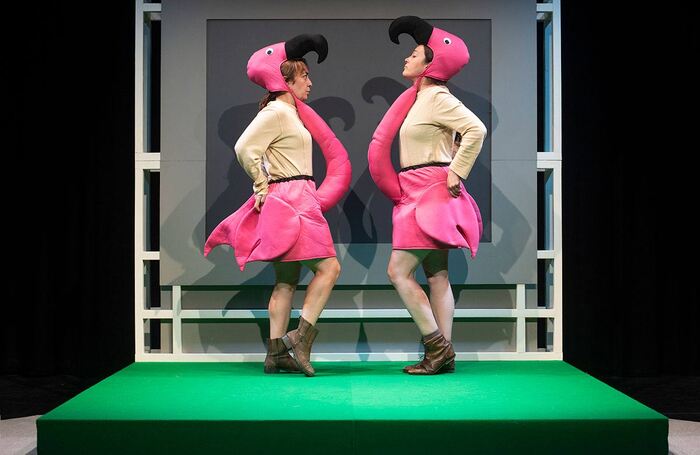 Patricia Rodríguez and Mercè Ribot in Nothing Happens (Twice) at Jacksons Lane, London. Photo: Pau Ros