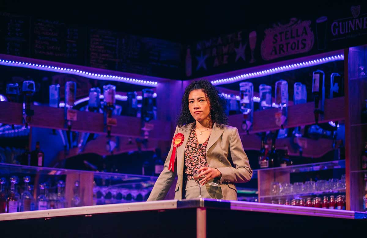 Eve Tucker in Love It If We Beat Them at Live Theatre, Newcastle upon Tyne Eve Tucker in Love It If We Beat Them at Live Theatre, Newcastle upon Tyne