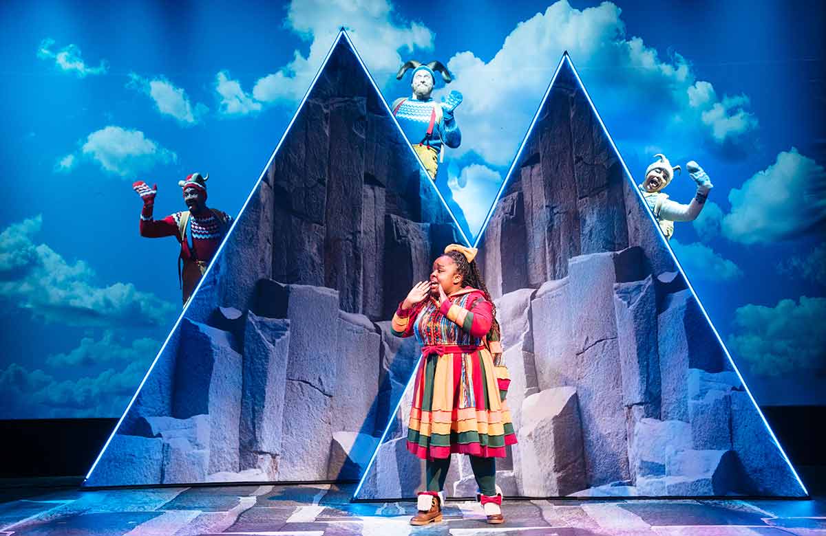 The Three Billy Goats Gruff Review At Unicorn Theatre London From   The Three Billy Goats Gruff Unicorn Production Helen Murray 37 