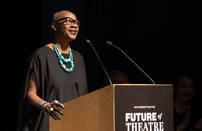 Josette Bushell-Mingo at The Stage's Future of Theatre 2022 conference. Photo: David Monteith-Hodge