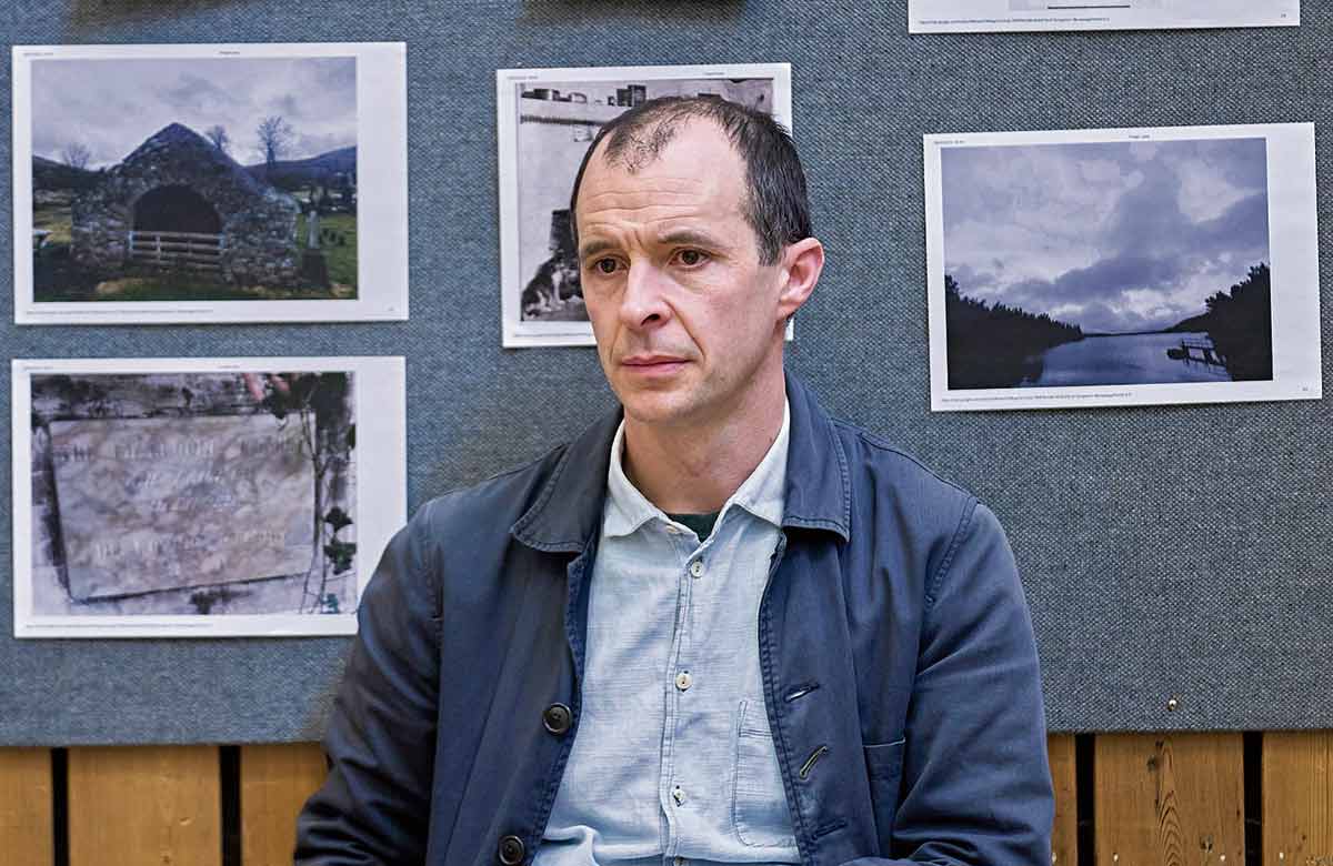 Tom Vaughan-Lawlor in rehearsals for Dancing at Lughnasa at London's National Theatre. Photo: Manuel Harlan