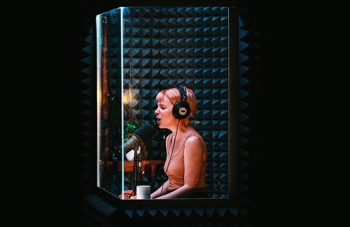 Gemma Paintin in The Talent at Battersea Arts Centre, London. Photo: Ana Viotti