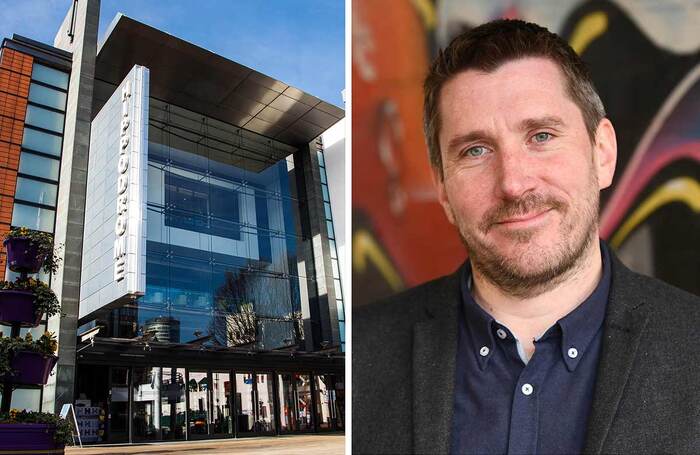 Birmingham Hippodrome (photo: Jack Spicer Adams) and its artistic director Jon Gilchrist (photo: Simon Hadley)