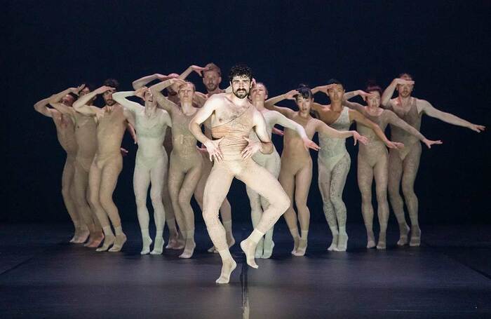 A scene from SAABA by GöteborgsOperans Danskompani at Sadler's Wells, London. Photo: Tristram Kenton