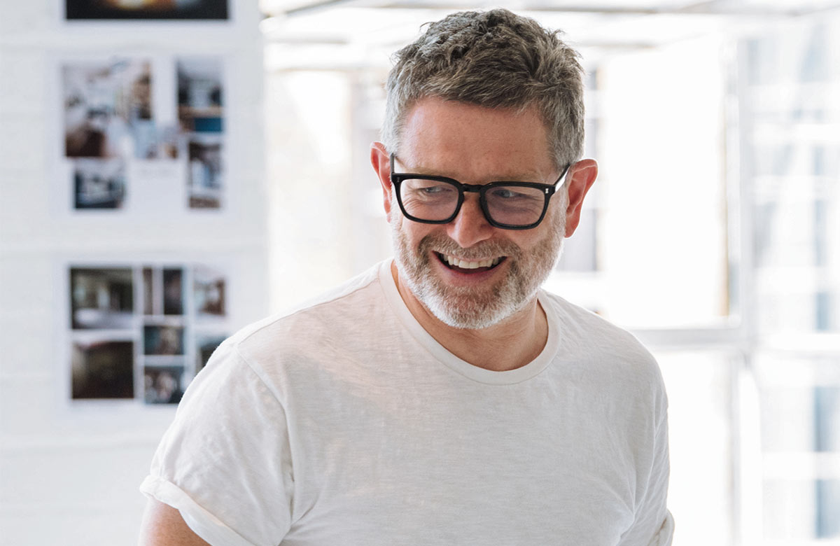 Director Matthew Dunster in rehearsals for 2:22 &ndash; A Ghost Story. Photo: Helen Murray