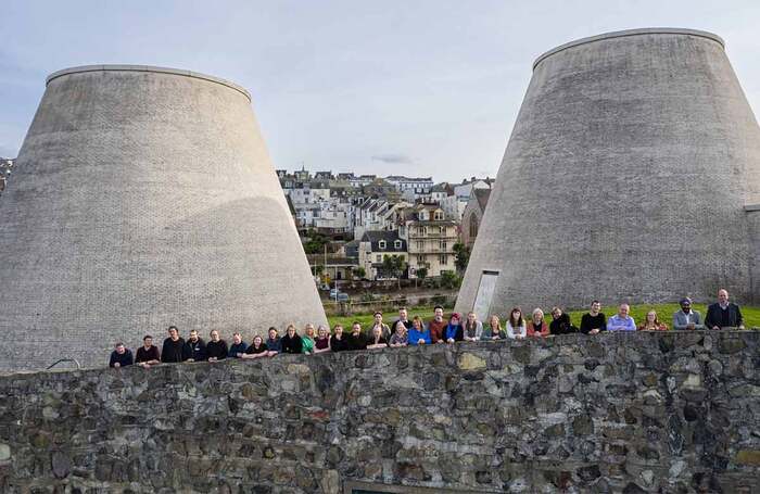 Landmark Theatres team at the Landmark Theatre in Ilfracombe