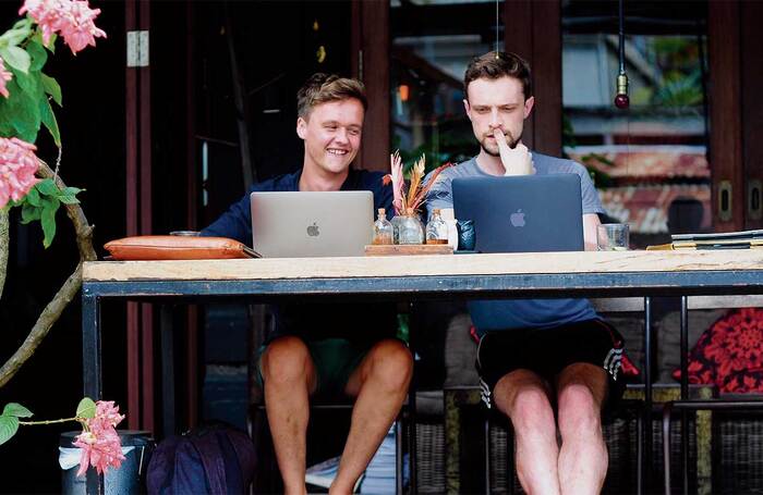 HandleBards company co-founders Paul Moss and Tom Dixon