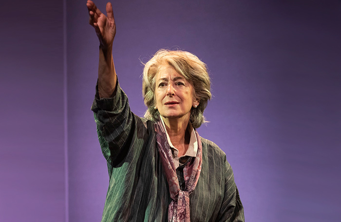 Maureen Lipman in Rose at Ambassadors Theatre, London. Photo: Mark Senior Maureen Lipman in Rose at Ambassadors Theatre, London. Photo: Mark Senior