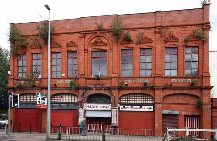 Facade of the Victoria Theatre in Salford. Photo: David Dewsnip