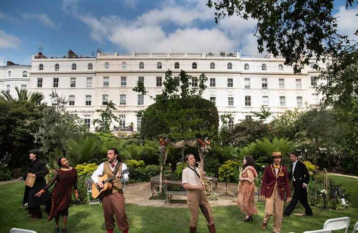 Twelfth Night from Shakespeare in the Squares, London. Photo: James Millar